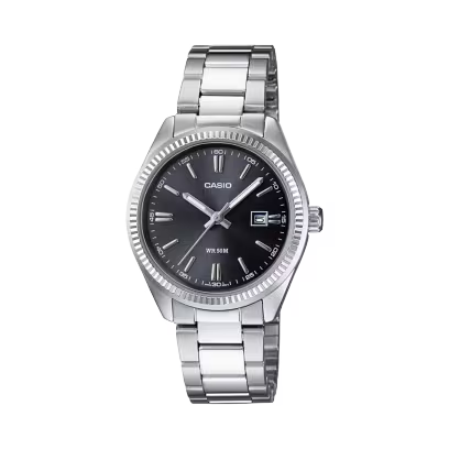 ساعة كاسيو LTP-1302D-1A1V نسائية سوداء