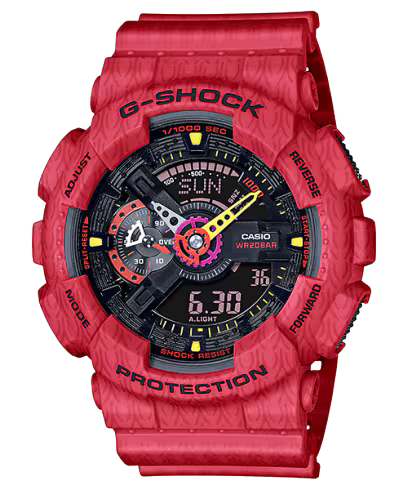 G-Shock GA-110SGH-4A Red Watch