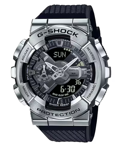 G-Shock GM-110-1A Black Steel Watch