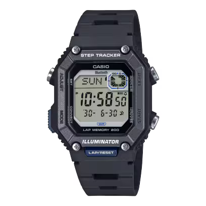 Casio WS-B1000-1A Bluetooth Black Digital Watch