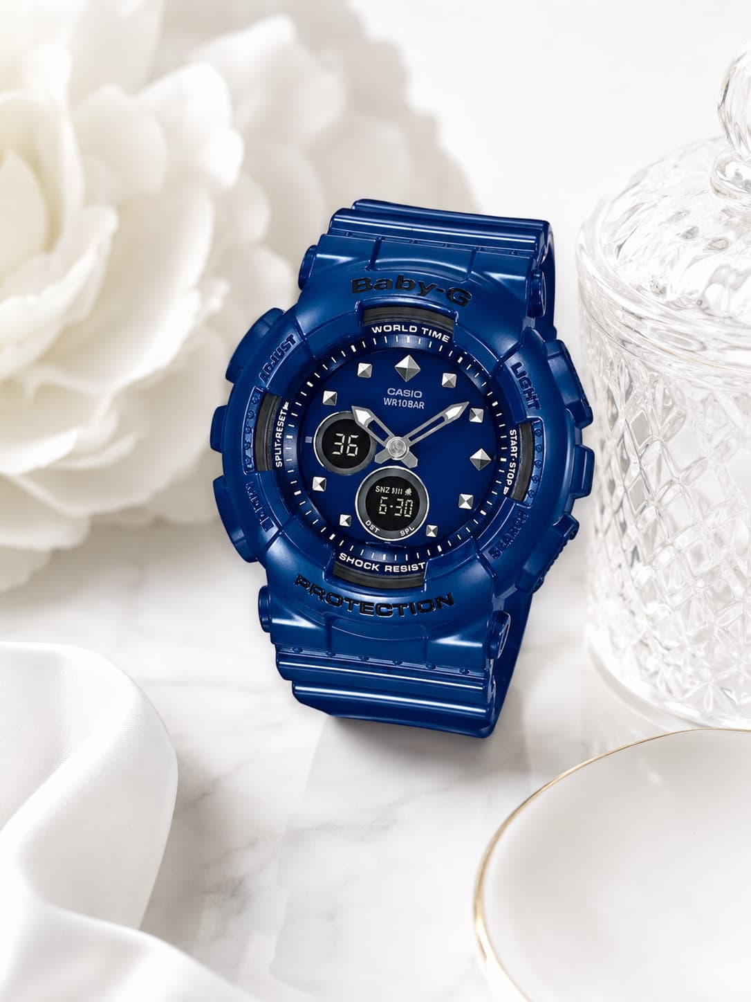 Baby-G BA-125-2ADR Women’s Blue Watch