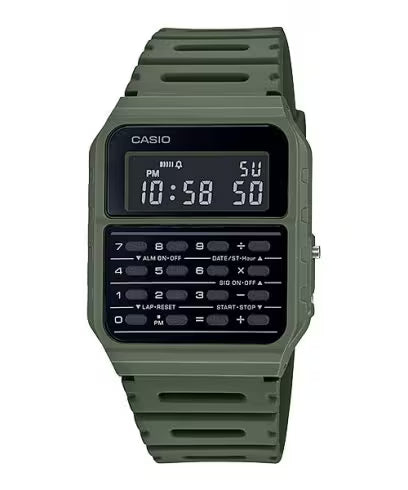 Casio CA-53WF-3B Green Watch