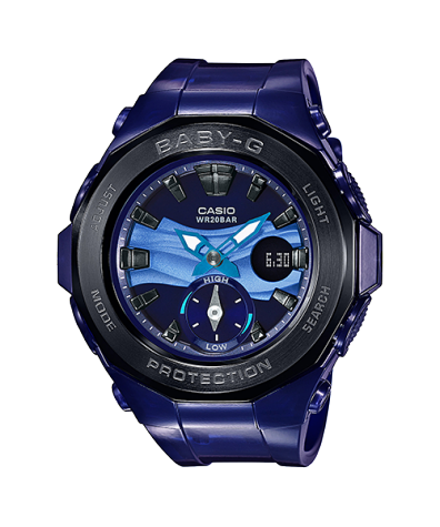 Baby-G BGA-220B-2ADR Women’s Blue Watch