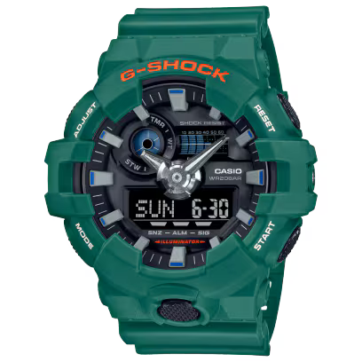 G-Shock GA-700SC-3A Green Watch
