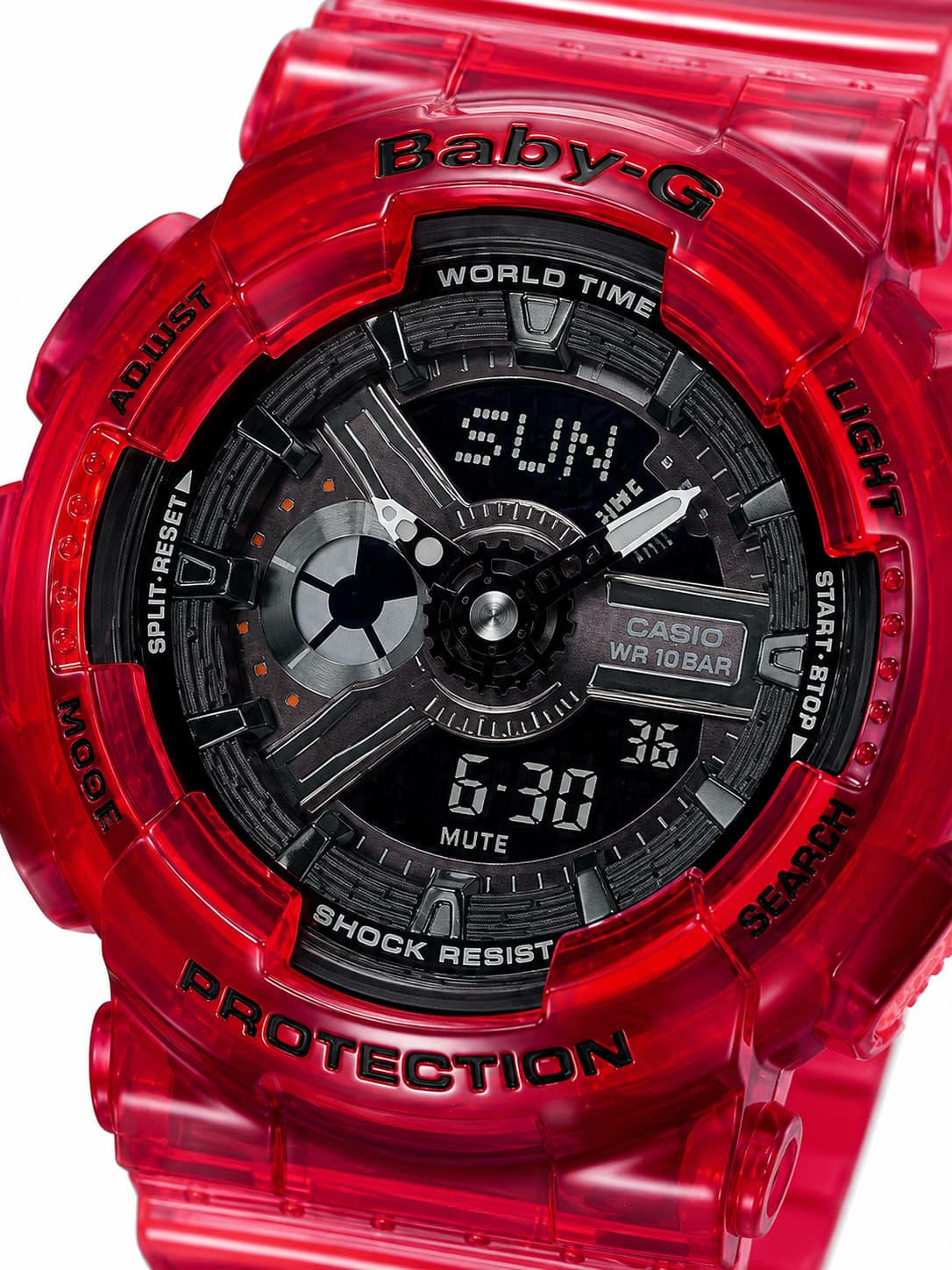 Baby-G BA-110CR-4ADR Women’s Red Watch