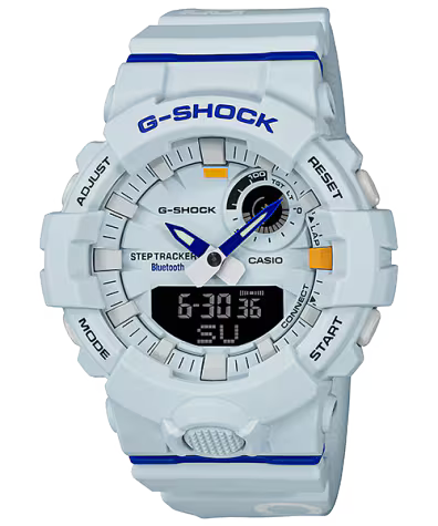 Casio G-Shock GBA-800DG-7A White Bluetooth Watch