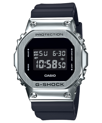 Casio G-Shock GM-5600-1 Metal Bezel Digital Watch