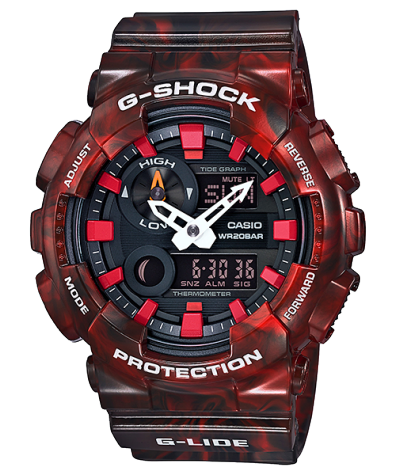 G-Shock GAX-100MB-4A Red Watch