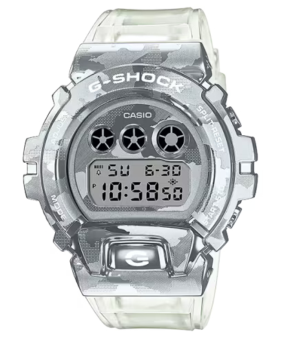 ساعة جي-شوك GM-6900SCM-1 فولاذية سوداء