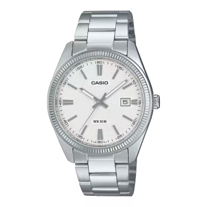Casio MTP-1302DA-7AV White Steel Watch