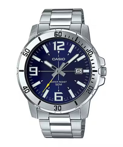 Casio MTP-VD01D-2BV Blue Steel Watch