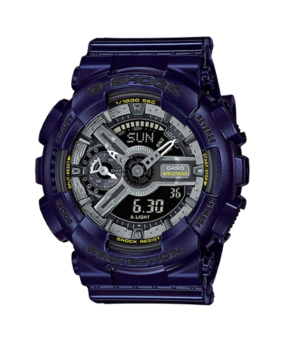 Casio G-Shock GMA-S110MC-2A Glossy Blue Analog-Digital Watch