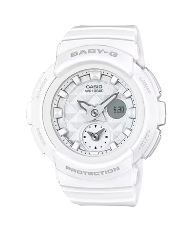 Baby-G BGA-195-7ADR Women’s White Watch