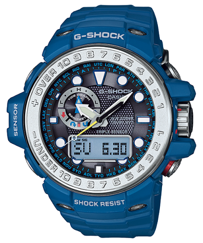 G-Shock GWN-1000-2A Gulf Master Limited Edition Blue Watch
