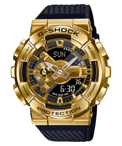 G-Shock GM-110G-1A9 Black Gold Steel Watch