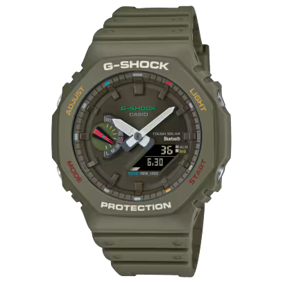 Casio G-Shock GA-B2100FC-3A Bluetooth Solar Green Watch