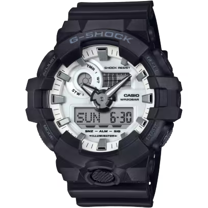 G-Shock GA-700WD-1A Black White Watch