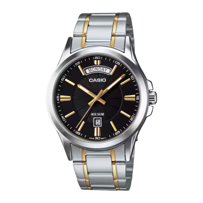 Casio MTP-1381G-1AV Gold Steel Watch