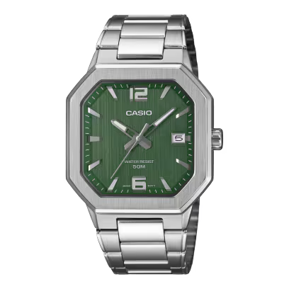 Casio MTP-B195D-3AV Green Steel Watch