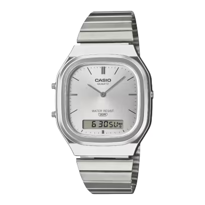 Casio AQ-240E-7A Silver Steel Watch
