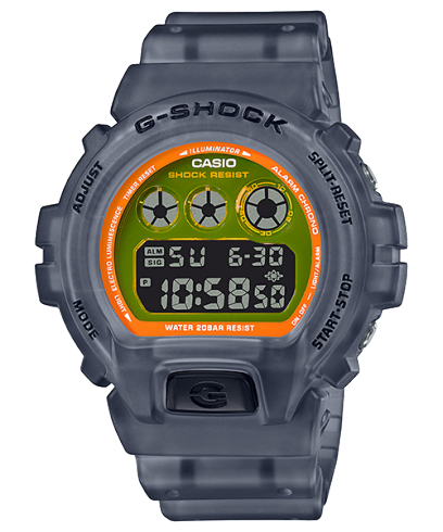 ساعة جي شوك DW-6900LS-1 باللون الأسود