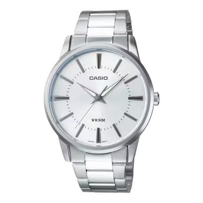 Casio MTP-1303D-7AV White Steel Watch