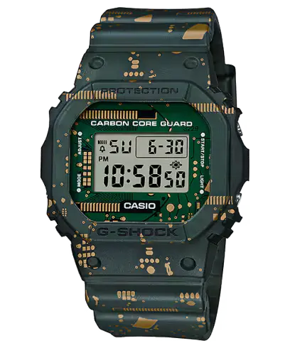 G-Shock DWE-5600CC-3 Green Carbon Watch