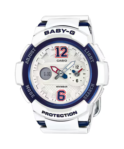 Baby-G BGA-210-7B2DR Women’s White Watch