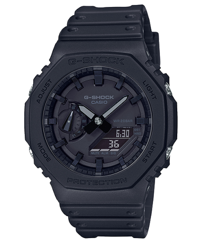 Casio G‑Shock Black Watch GA‑2100‑1A1DR