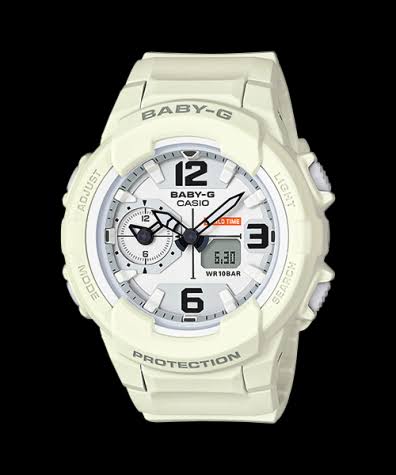 Baby-G BGA-230-7B2DR Women’s White Watch